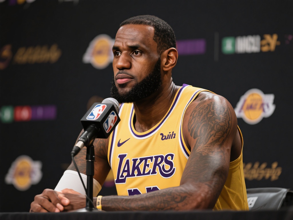 湖人季后赛首轮出局 詹姆斯谈未来职业生涯规划