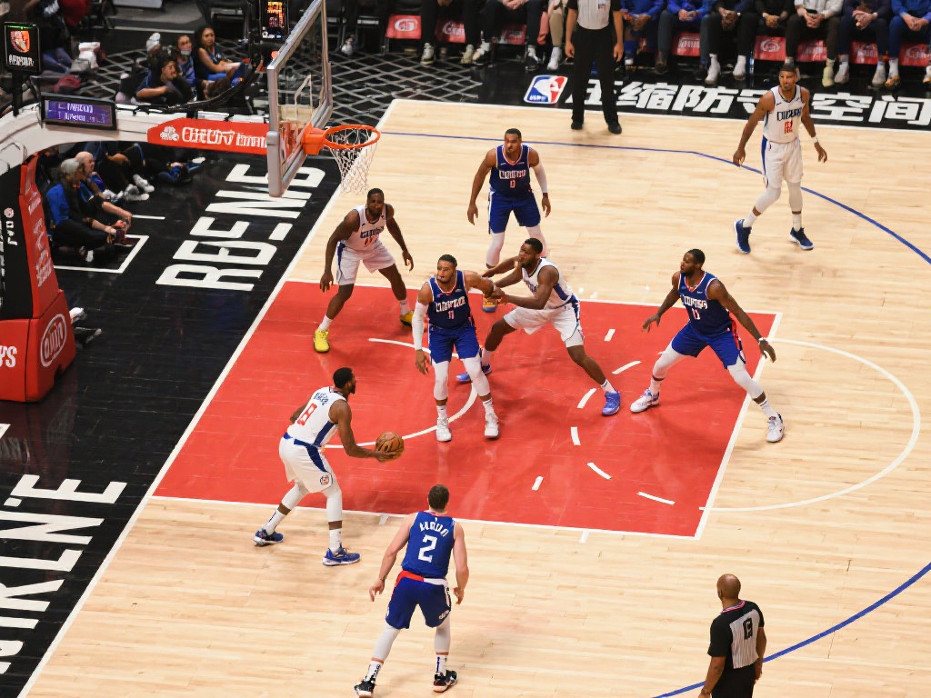 快船防守空间压缩与默契配合解析