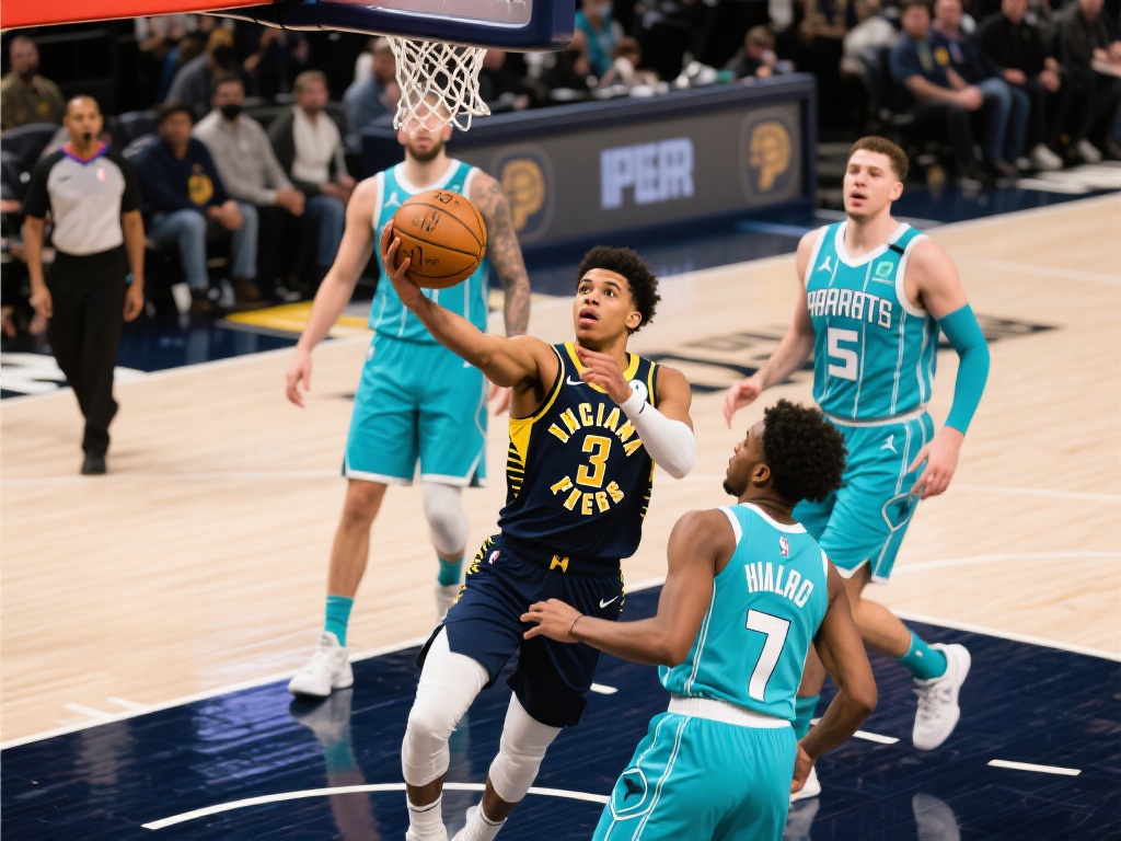 哈利伯顿双十表现耀眼,步行者力克黄蜂 这场比赛不仅是哈利伯顿个人能力的展示,也