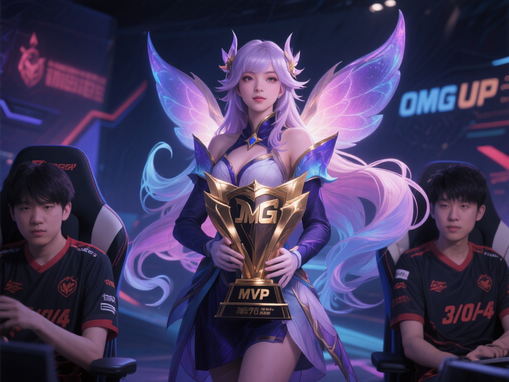 Beishang莉莉娅3／0／4助OMG击败UP夺MVP