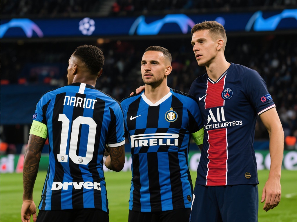 欧冠巅峰对决：国米大战大巴黎，总身价16亿欧！