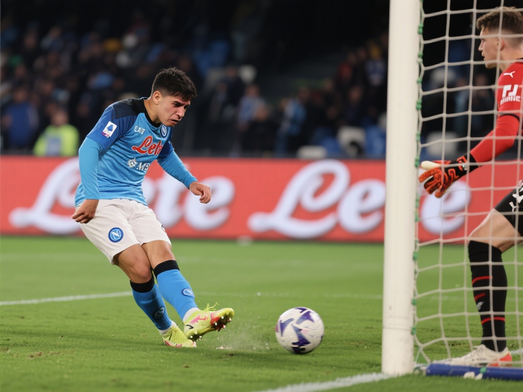 那不勒斯2-1击败AC米兰 希门尼斯失点约维奇建功